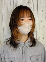 エーケイ(AK)&nbsp;ウルフ×インナーカラー