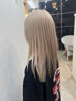 ヘアーグランデシーク(Hair Grande Seeek) ダブルカラーハイトーンカラーケアブリーチミルクティーカラー☆