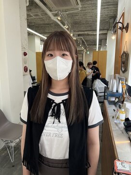 ネルバイグリーン(Nelle by green) face flaming×beige