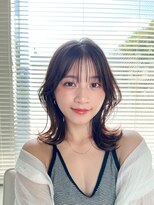 くびれ外ハネミディアム