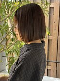 【徳岡紀香】ボブ/切りっぱなし/ストレートボブ/ボブヘア