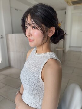 グローブス オモハラ(THE GLOBES OMOHARA) 夏のアレンジ/レイヤーカット/地毛風グレージュ