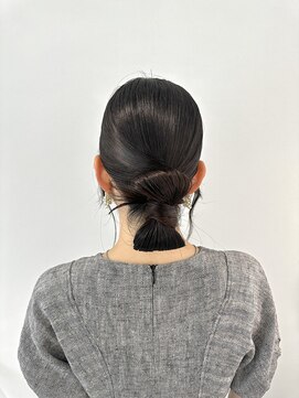 ミンクスオーバー(MINX OVER) 【ヘアセット】お団子カチモリ