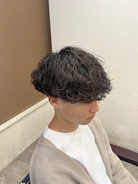 ナンバー エミライ 溝の口(N° emirai) 爽やかツーブロック刈り上げ束感アップバング