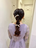 コル(CoL)&nbsp;高め編みおろしヘア♪