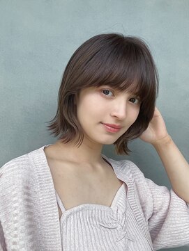 バイオレット 横浜店(Violet) ぱっつん前髪外ハネくびれボブ　ay_8