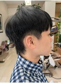 メンズのナチュラルツーブロックスタイル