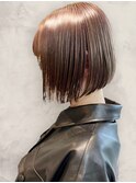 髪質改善トリートメント★グレージュ白髪ぼかしボブ