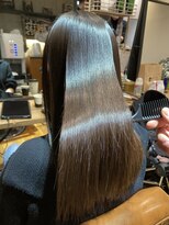 キャンバス 川崎(canvas.)&nbsp;極艶 縮毛矯正 髪質改善 2.3枚目ビフォー/川崎/艶髪 【窪田】