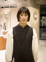 ネロ ヘアサロン ネイビー 渋谷(NERO HAIRSALON NAVY)&nbsp;【赤津美奈】レイヤーボブ　ショート　前髪あり