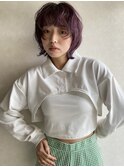 春っぽいラベンダーピンク