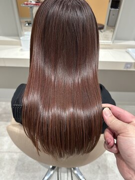 エイプリル 府中(APRiL) ピンクレッド髪質改善