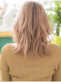 ★金髪ホワイトブロンドクラゲヘアーくびレイヤー10代20代★1
