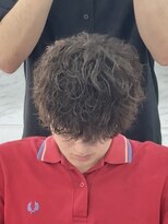 シーン(scene)&nbsp;シャドウパーマ×スパイラルパーマ×brown【広島】