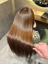 セントラル 三宮店(central) 【神戸三宮】うる艶ストレート美髪カラー髪質改善トリートメント