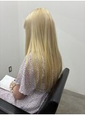 プラチナブロンド ハイトーン