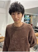 マッシュレイヤー×シャドウパーマ風
