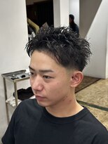 ザデイ カットアンドカルチャーショップ(THE DAY CUT&CULTURE SHOP)&nbsp;無造作スパイキー【テーパーフェード】