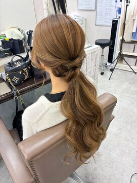 セットサロン ベル(Belle) ポニーテール