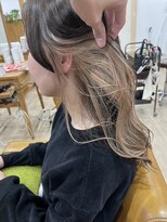 メアリー バイ メリー(marry by merry)&nbsp;【立町メアリーバイメリー】☆ホワイトベージュインナーカラー☆