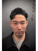 バーバークラシックス(BARBER CLASSICS)&nbsp;ビジネスかきあげパーマ