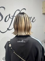 ソッフィオーネ(Soffione) アンブレラカラー/インナーカラー/ブロンド
