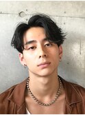 横浜西口メンズパーマルーズパーマシャドウパーマッシュウルフ
