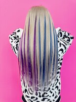 ロサ ファイブヘアー(Rosa..5Hair)&nbsp;原色ハイライト×ツートンの個性派style！
