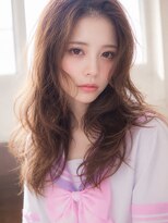 ウィーニード 栄(WENEED)&nbsp;韓国シアーベージュ×ルーズウェーブ