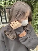 31. ミルクティーブロンド/ワンホンレイヤー/透け感