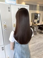 ヘアメイク シュシュ(Hair make chou chou)&nbsp;髪質改善/レイヤーカット/顔まわり/伸ばしかけ/ベージュカラー