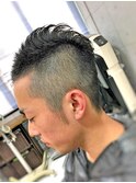 【ＣＡＮ】　刈り上げモヒカンスタイル