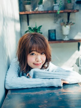 美容室ソラ 小岩店(sora) やわらかベージュボブ【小岩】