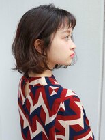 ルティア(Lutia)&nbsp;ボブ 耳かけスタイル ココアベージュ！