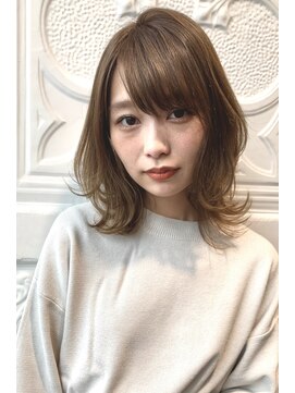 ガーデントウキョウ(GARDEN Tokyo) 【GARDEN KOMAKI】大人小顔ミディアム冬おすすめベージュカラー