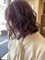 ビスコッティヘア (BISCOTTI HAIR)&nbsp;ワンブリーチ☆ラベンダーアッシュ