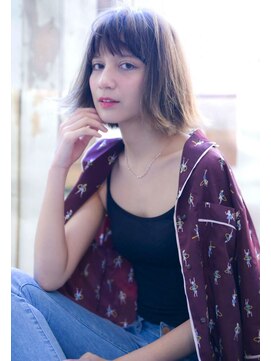 テイラー(Taylor) 【Taylor】大宮 大人可愛い外ハネボブ×グレージュ