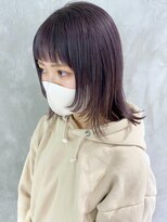 アイティー バイ アルバム 浦和店(IT by ALBUM)&nbsp;ラベンダーグレーウルフ_ピンクベージュボブルフ_ba308741