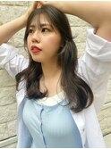 顔まわりニュアンスポイントカラー