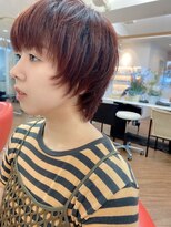 ビファイン 本店(Befine)&nbsp;ショートウルフ×暖色カラー