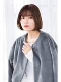【Totia梅田】ワンレンボブ×内巻きワンカール