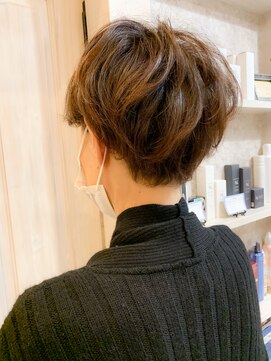 キャアリー(Caary) 福山市パーマショートヘア/ショートボブなら人気キャアリーcaary