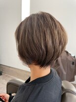 シークレットベースエヌ(Secret Base N)&nbsp;美シルエット☆大人キレイな丸みショートボブ　20代30代40代☆