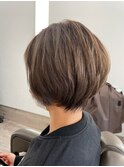 美シルエット☆大人キレイな丸みショートボブ 20代30代40代☆