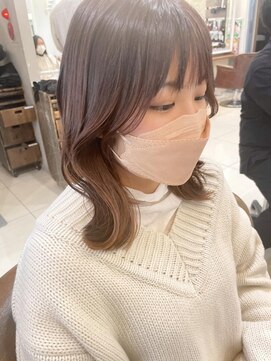 ネオリーブアイム 横浜西口店(Neolive aim) 顔まわりレイヤー　ミディ　＊