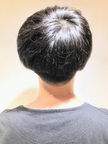 ヘアーポケット 恵比寿(hair pocket)&nbsp;艶２ブロックマッシュ/恵比寿/髪質改善/トステア/メンズ/理容室
