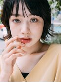 外ハネショートボブ