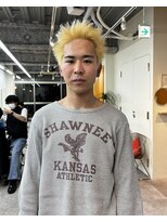 ガレージ バイ グリーン 原宿 表参道(Garage by green)&nbsp;【SATOSHI】ハイトーンスパイキーショート