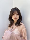 大人気韓国ヘア×小顔カット