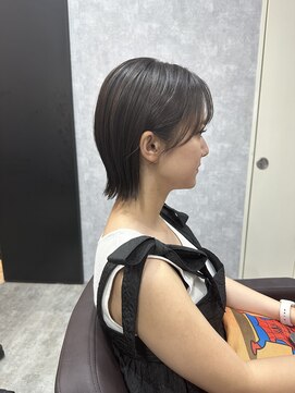 シールドヘアー 沖縄 新都心(C'LD Hair) 【 C’LD 】切りっぱなしボブ/ぷっつりボブ/外はねボブ/小顔ボブ
